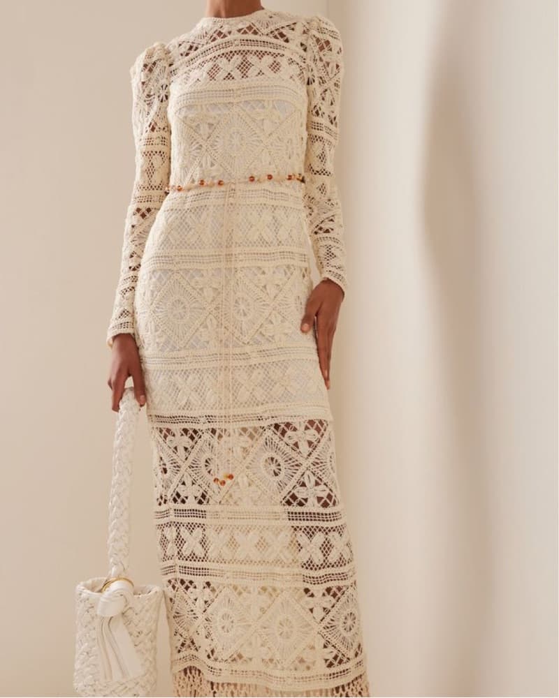 Zimmermann Crochet Lace Maxi Dress - Image 4