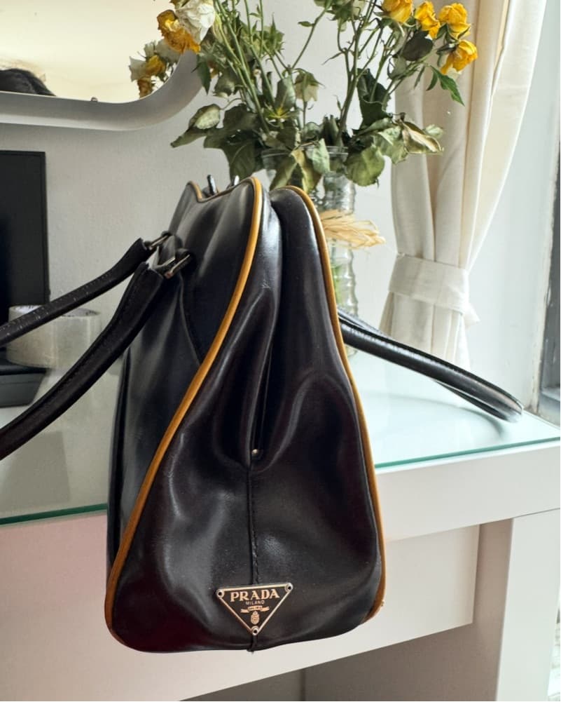 Prada Bowling Bag Perfect Condition  - Image 4