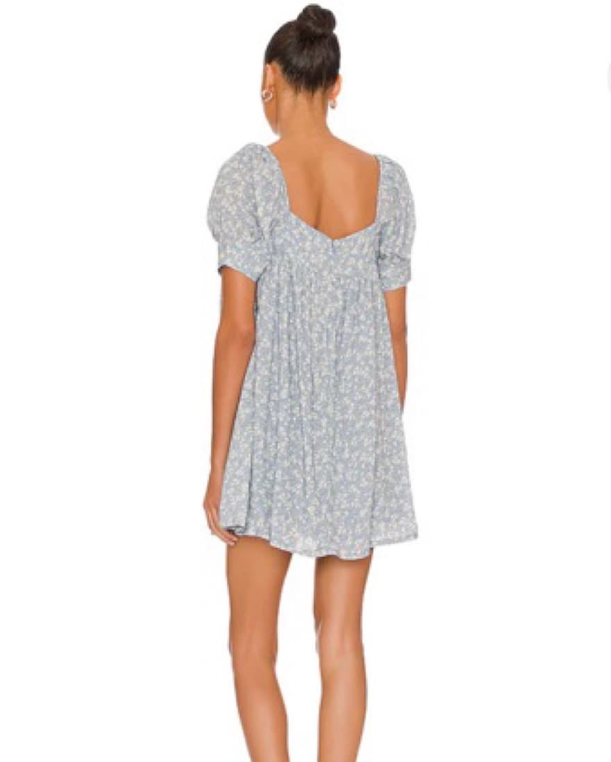 Small Brianna Dress In lakeside Blue - Image 2