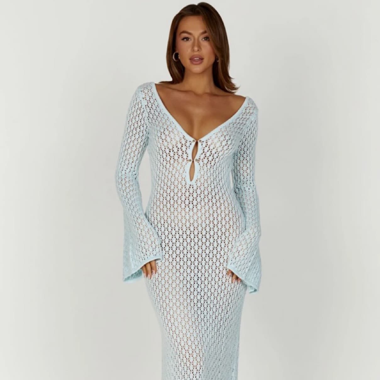 Meshki Viral Crochet Dress/Cover Up  - Image 1