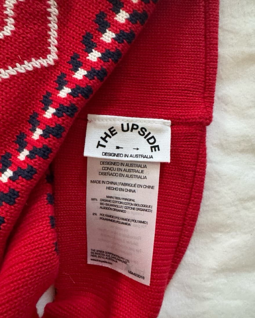 Apres Ski Red Heart Headband - Image 2