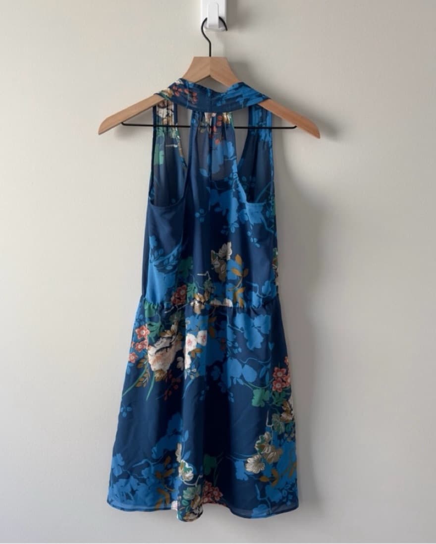 Anthropologie Maeve Floral Mini Dress Xs - Image 2