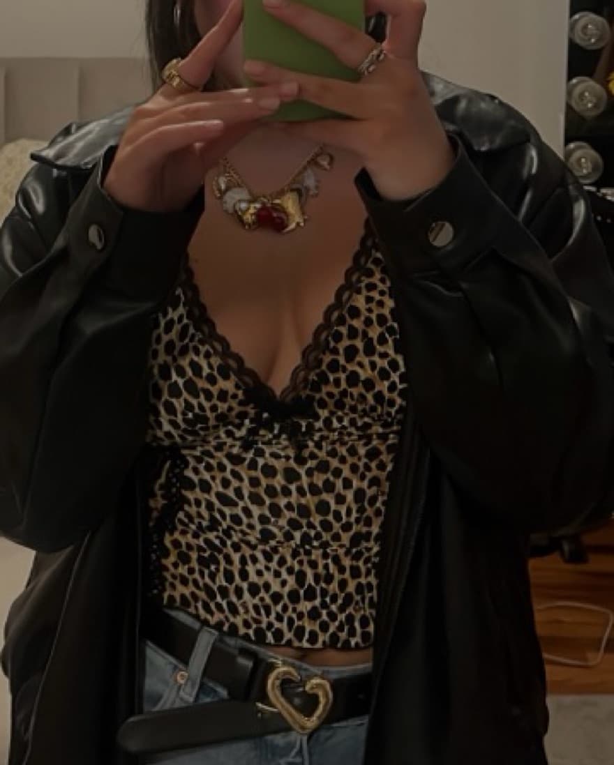 Dolce And Gabbana Leopard Top - Image 1