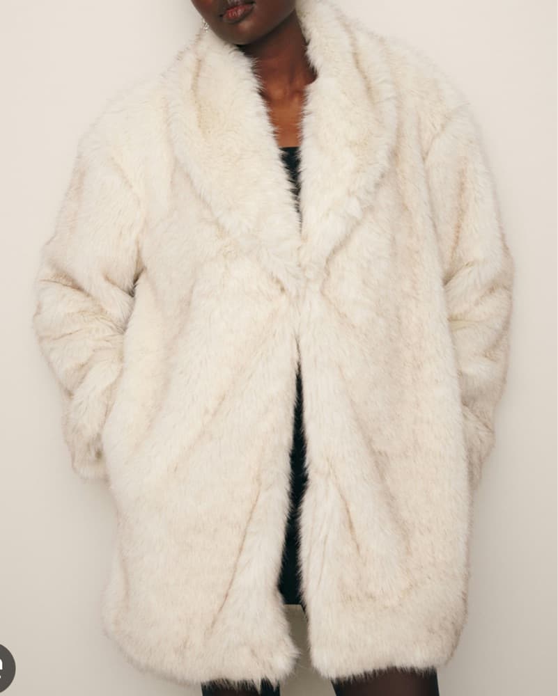 Reformation Coat Daya Oversized - Image 2