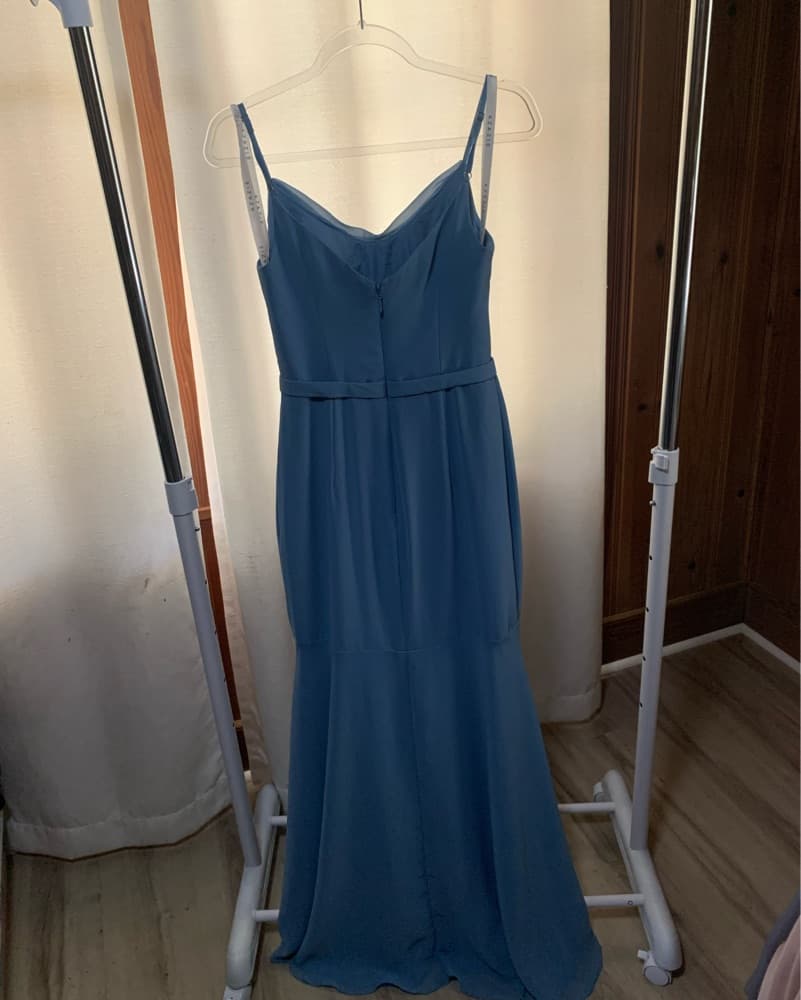 Steel Blue Maxi Dress - Image 3