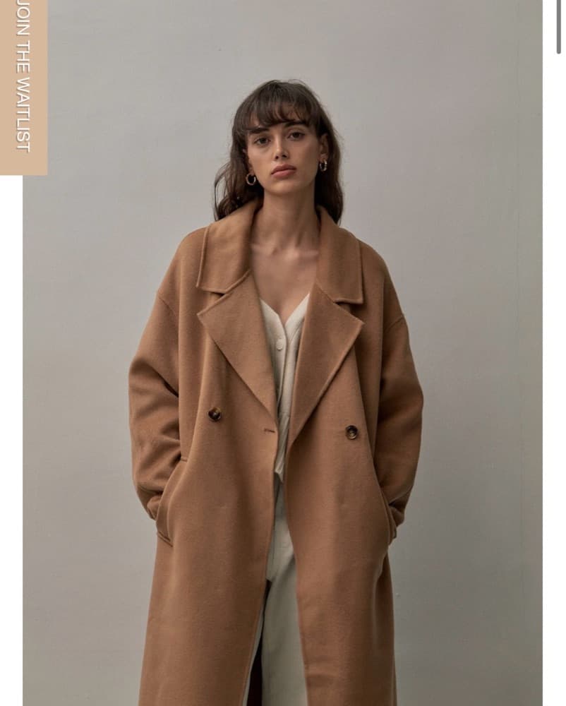 The Curated - Camel / Tan London Coat - Image 1