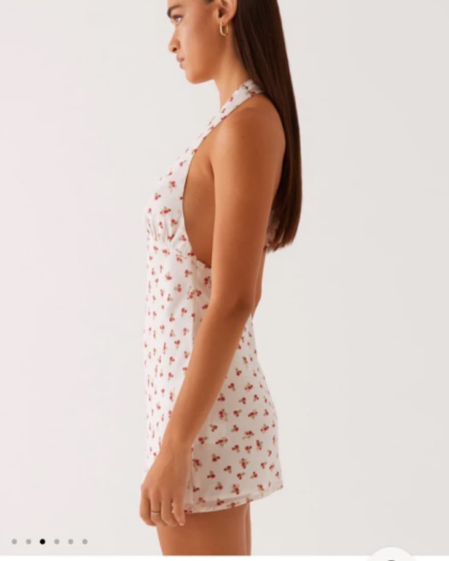 Peppermayo Halterneck Floral Mini Dress - Image 3