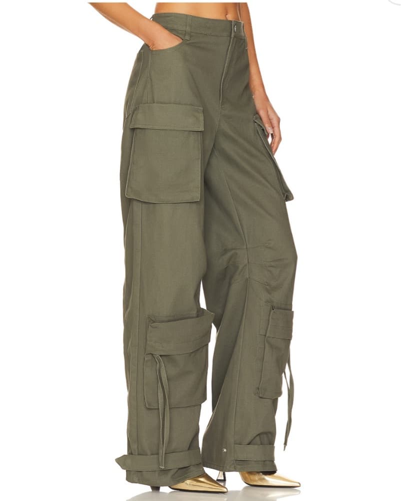 Olive Cargo Pants - Revolve - Image 2