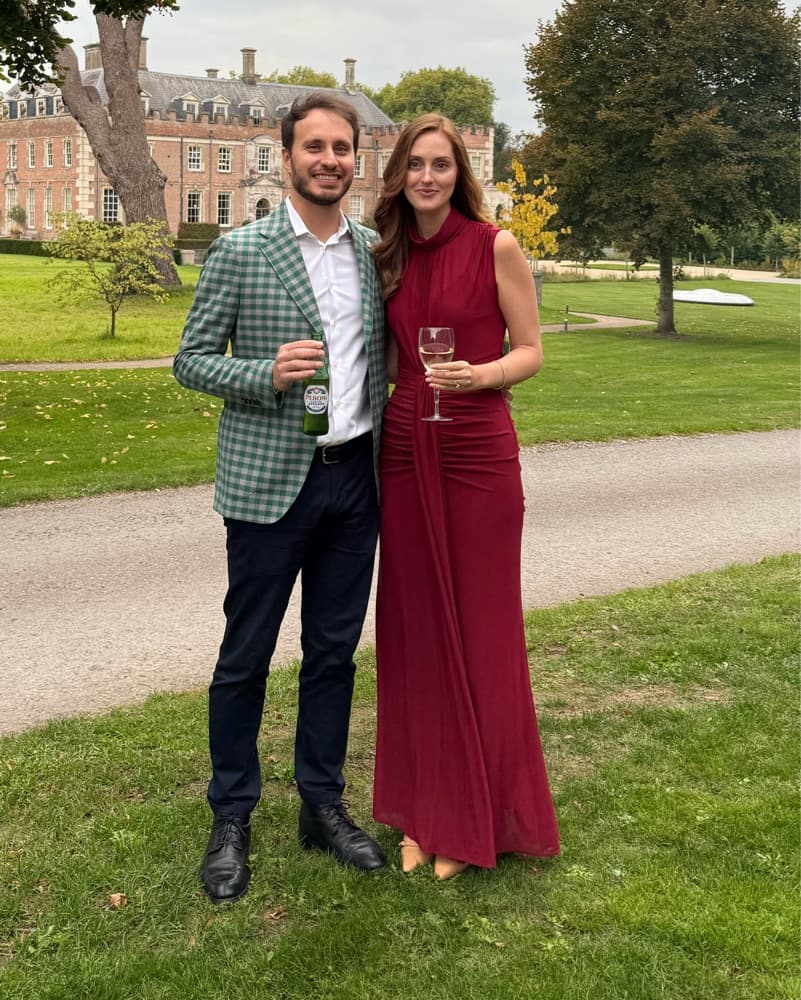 Red Wedding Guest Gown - Image 1