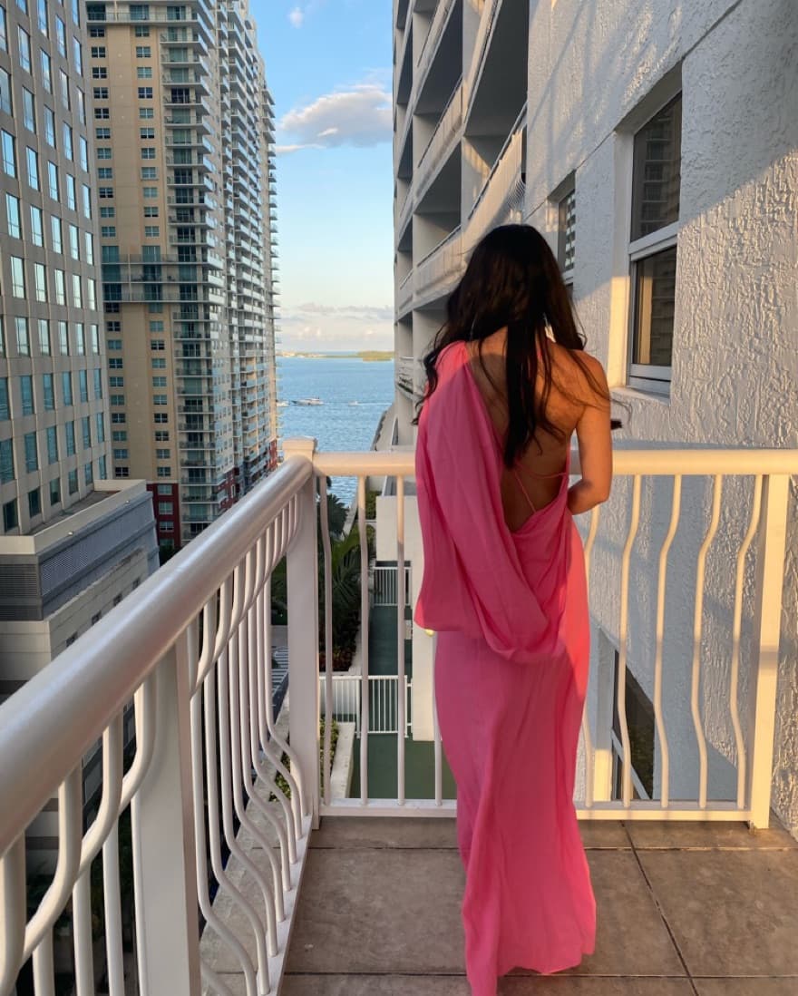 Zara One Shoulder Gown  - Image 2