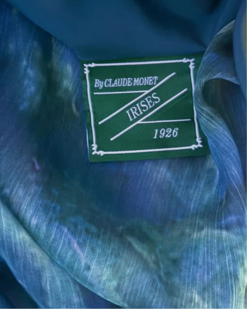 Yellow The Label Monet Dress – Irises - Image 6