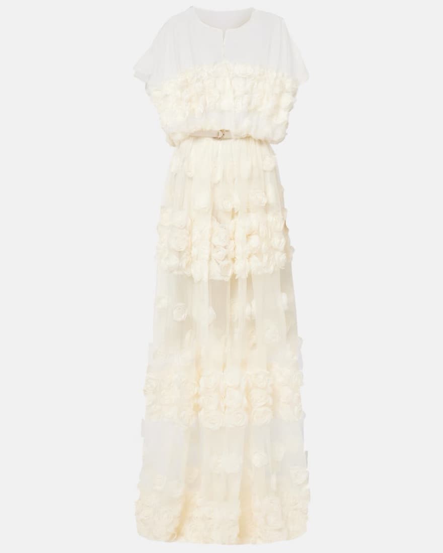 Norma Kamali Floral Maxi Dress - Image 2