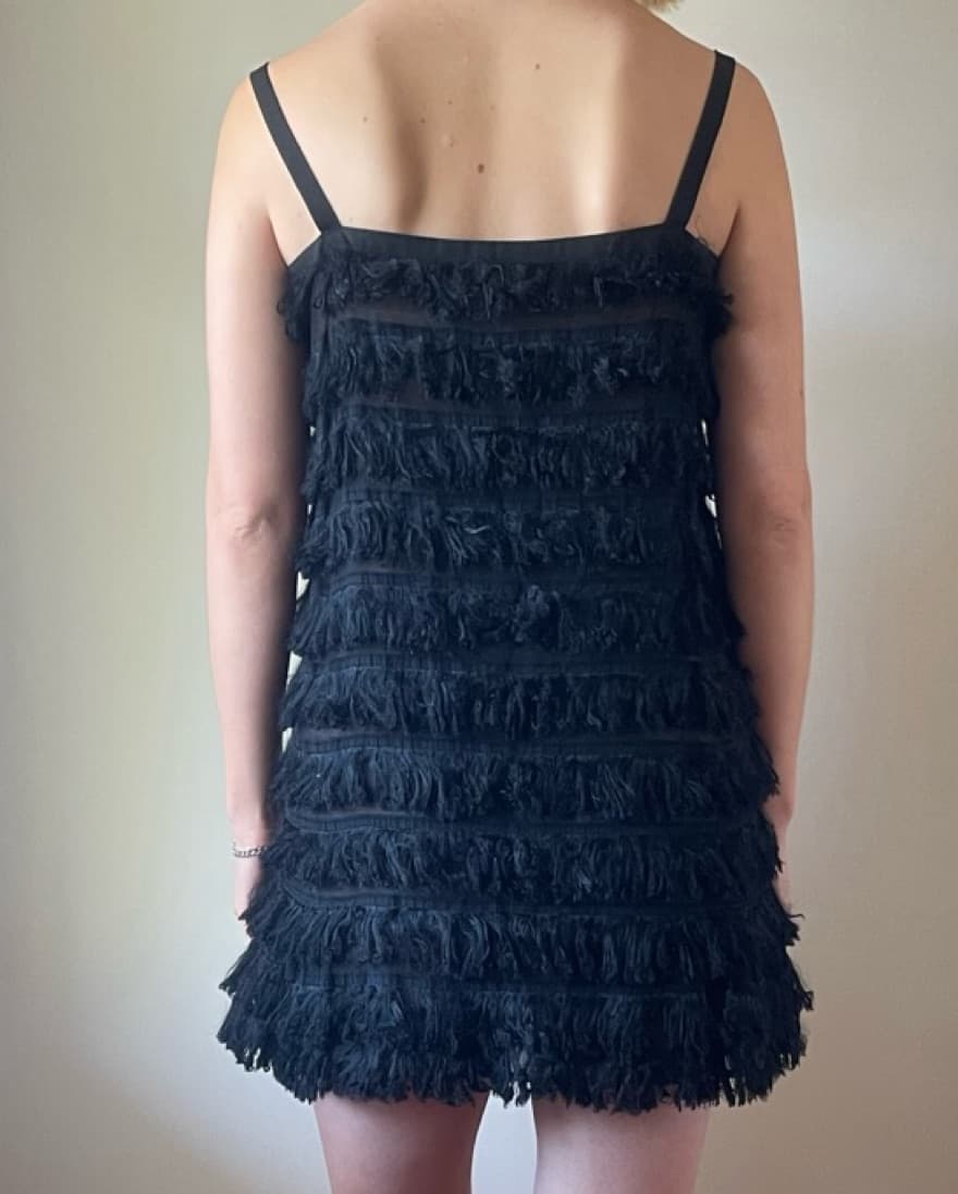 VTG Chantal Thomass Fringed Dress  - Image 3