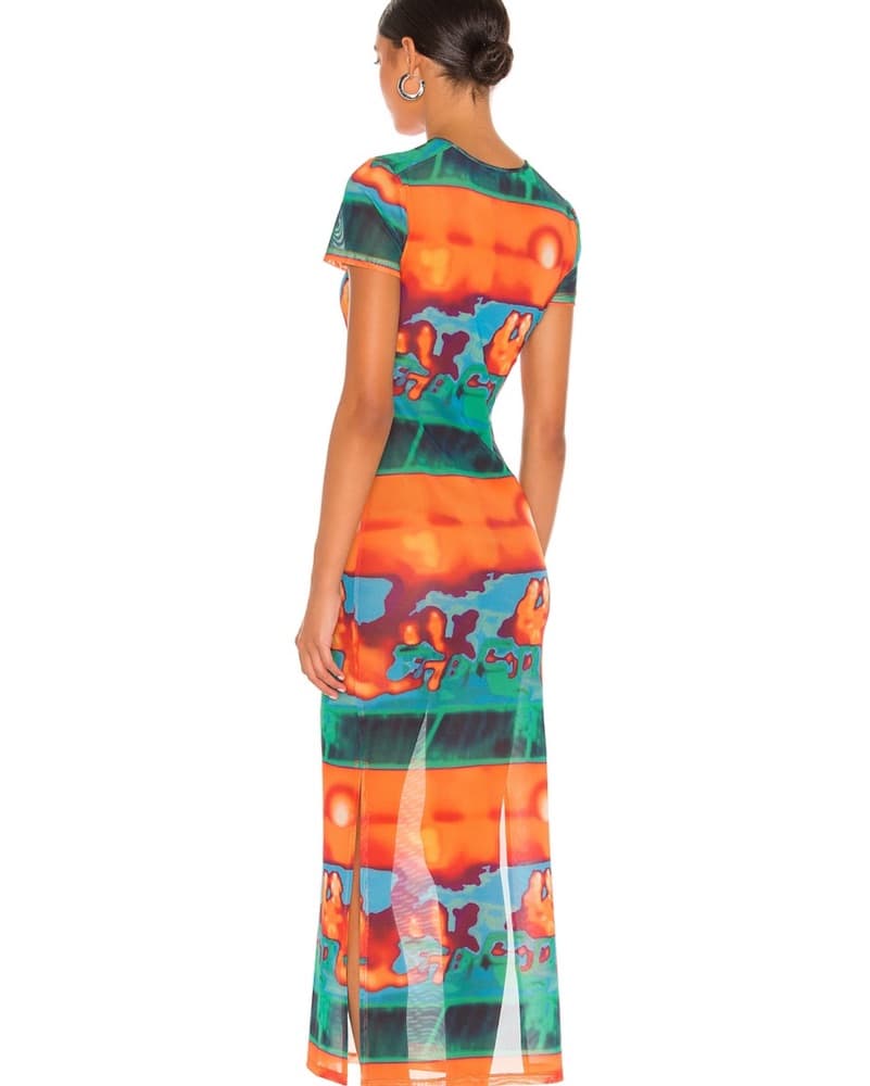 Miaou Billie Dress In Thermal - Image 4