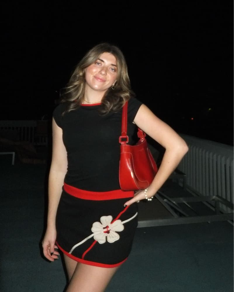 vintage mini dress - Image 1