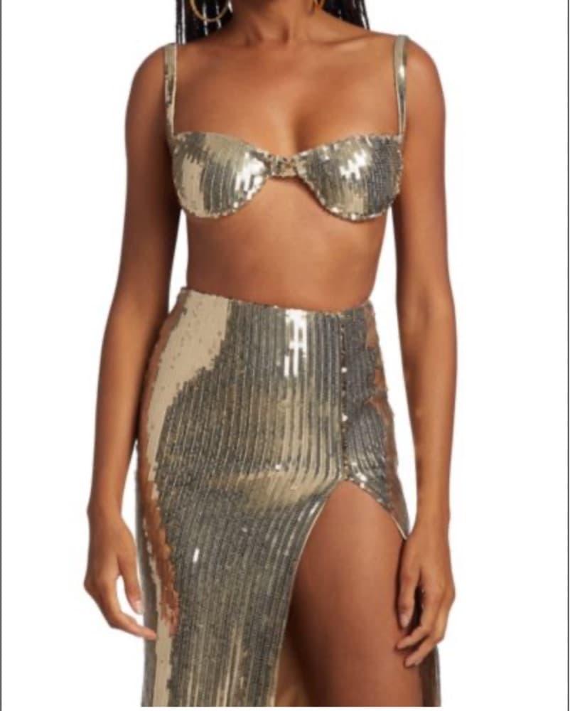 Laquan Smith gold Bra - Image 1