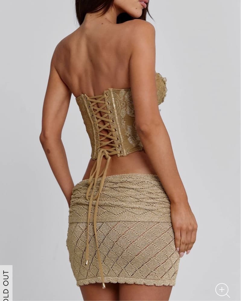 Gold Corset Set - Image 4