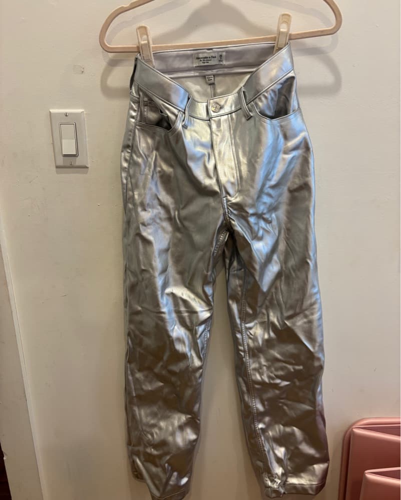 Abercrombie Silver Pants - Image 2