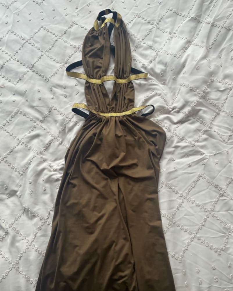 Olive Halter Gown - Image 3