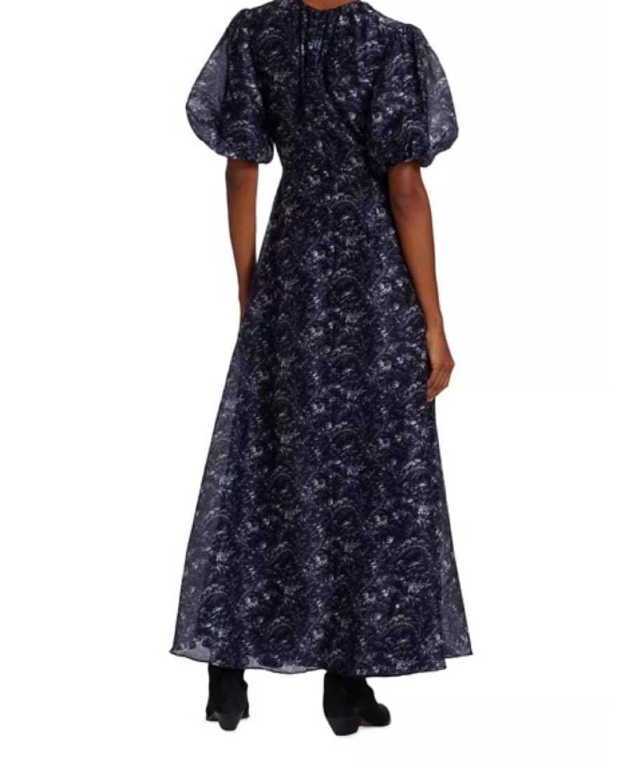 SIR the label Puff-Shoulder Maxi Dress - Image 3