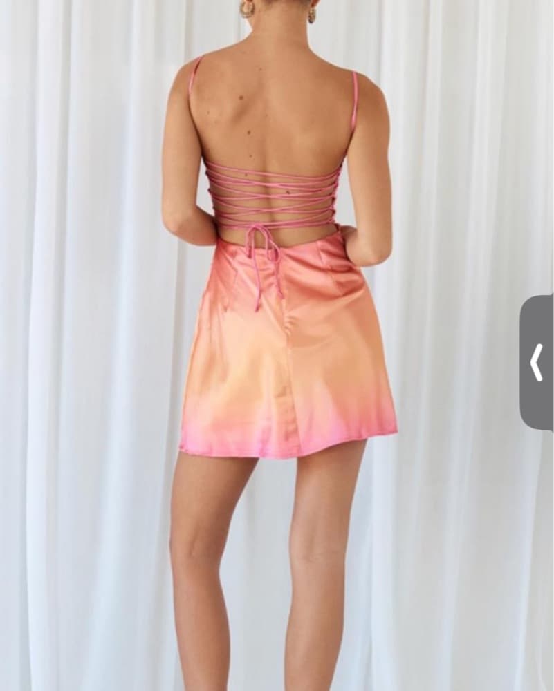 Runaway The Label Silk Mini Dress - Image 2