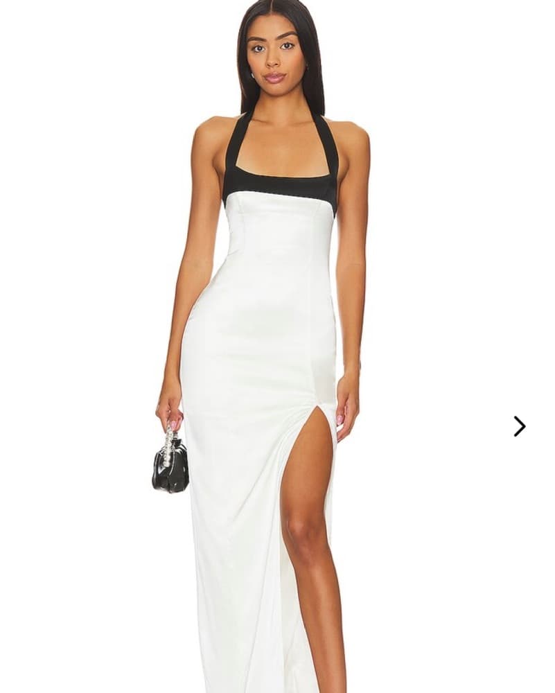 Chic and Sultry Halter Maxi Dress - Image 1