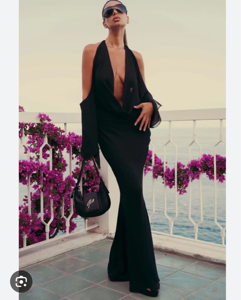 I Am Gia Black Gown - Image 1