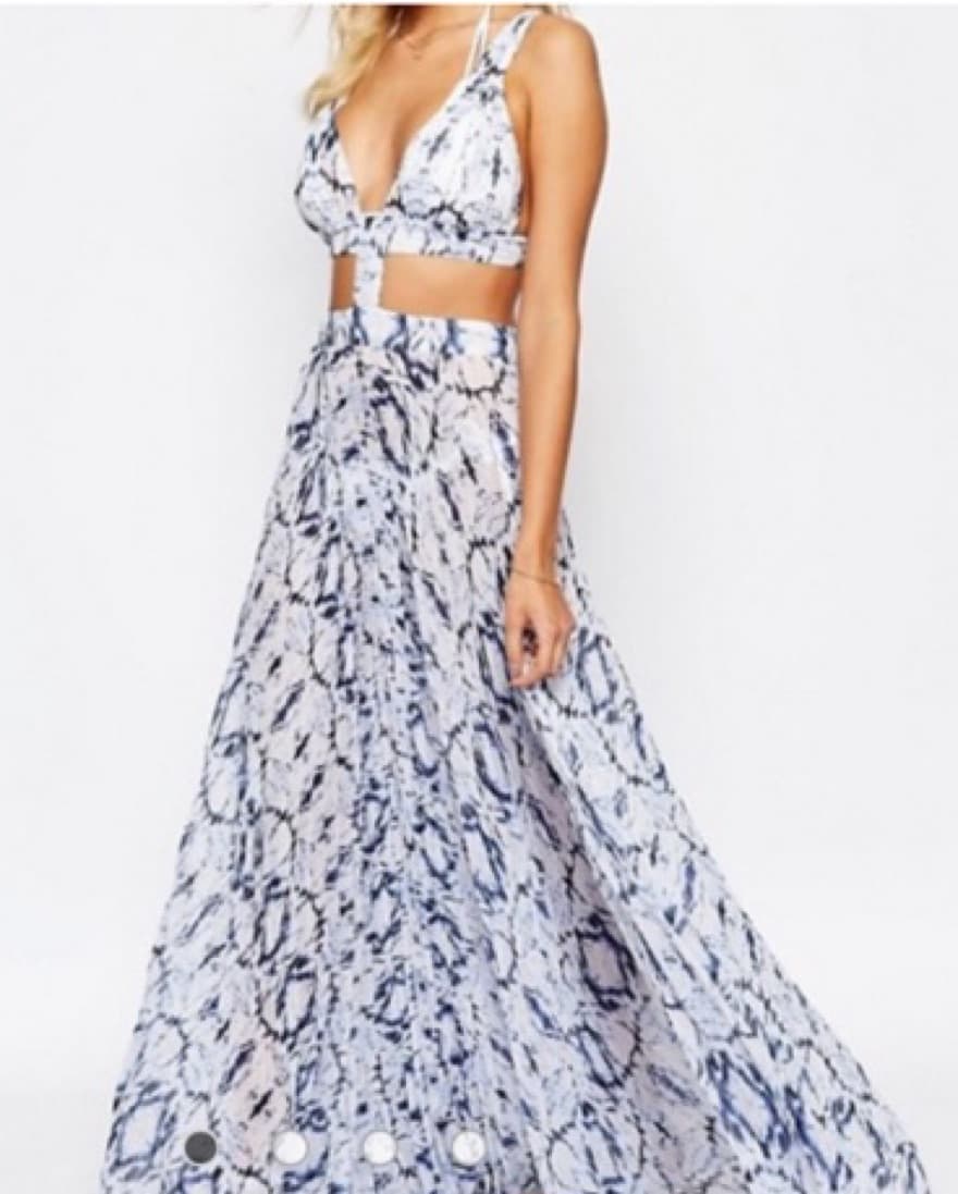 Resort Strappy Maxi Dress - Image 1