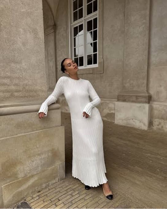 DISSH Ada Ribbed Sweater Dress - Image 1