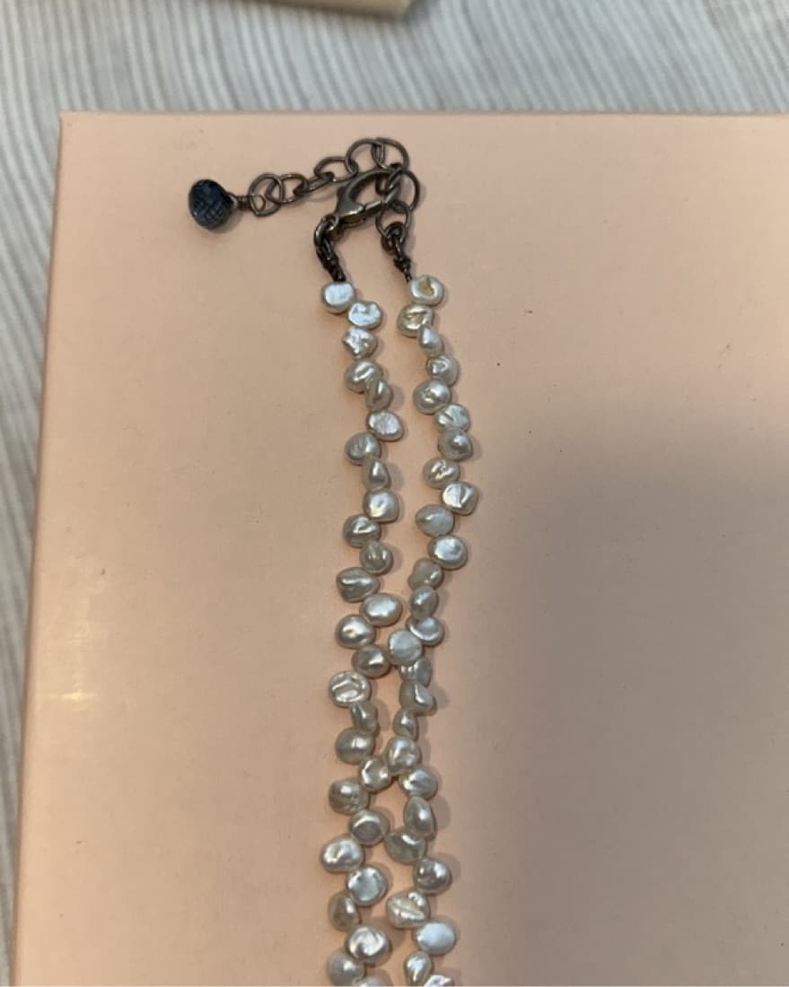Handmade pearl necklace  - Image 3