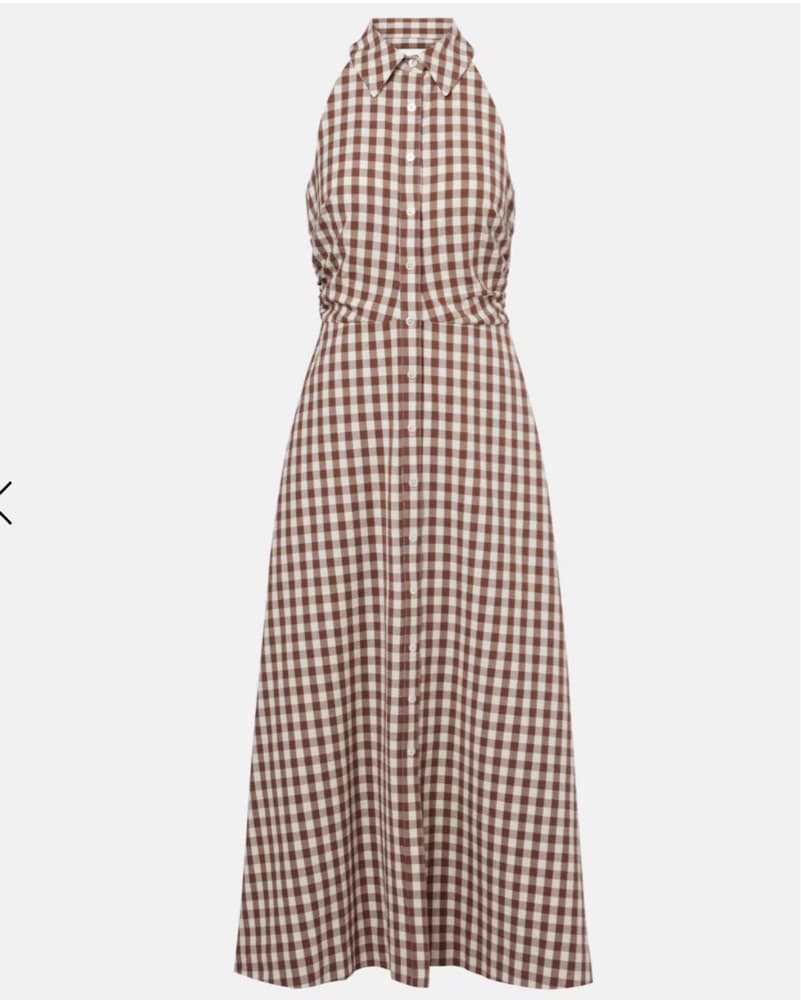 Veronica Beard Gingham Dress  - Image 1