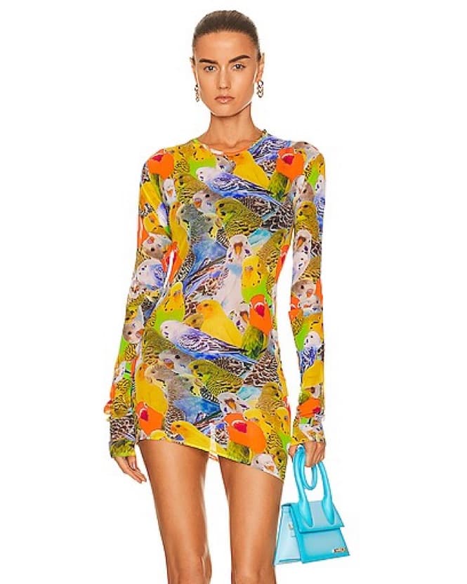 Loewe Parrot Mesh Tunic - Image 1