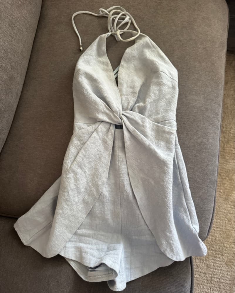 Blue Princess Polly Romper - Image 2