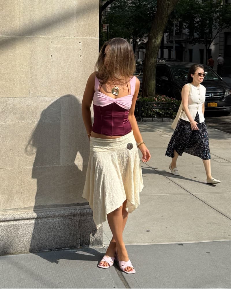 Wear Samara Lace Cream Skirt - Image 1