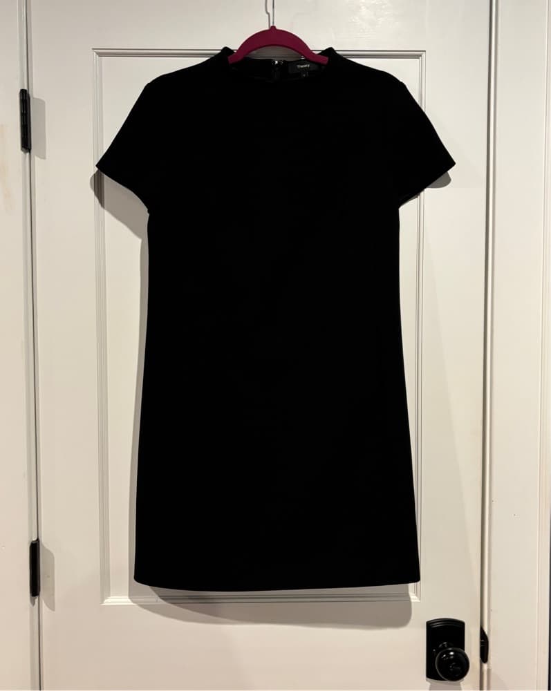 Theory Jasneah Admiral Crepe Mini Dress  - Image 3