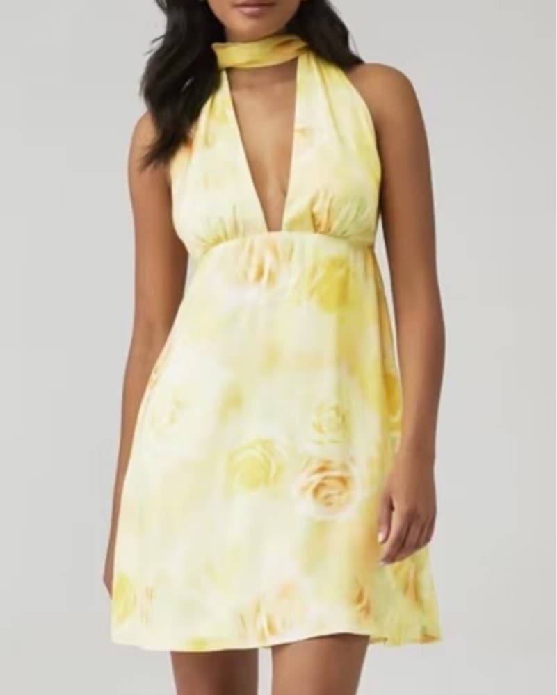 Carla Butter Yellow Dress FLL - Image 3