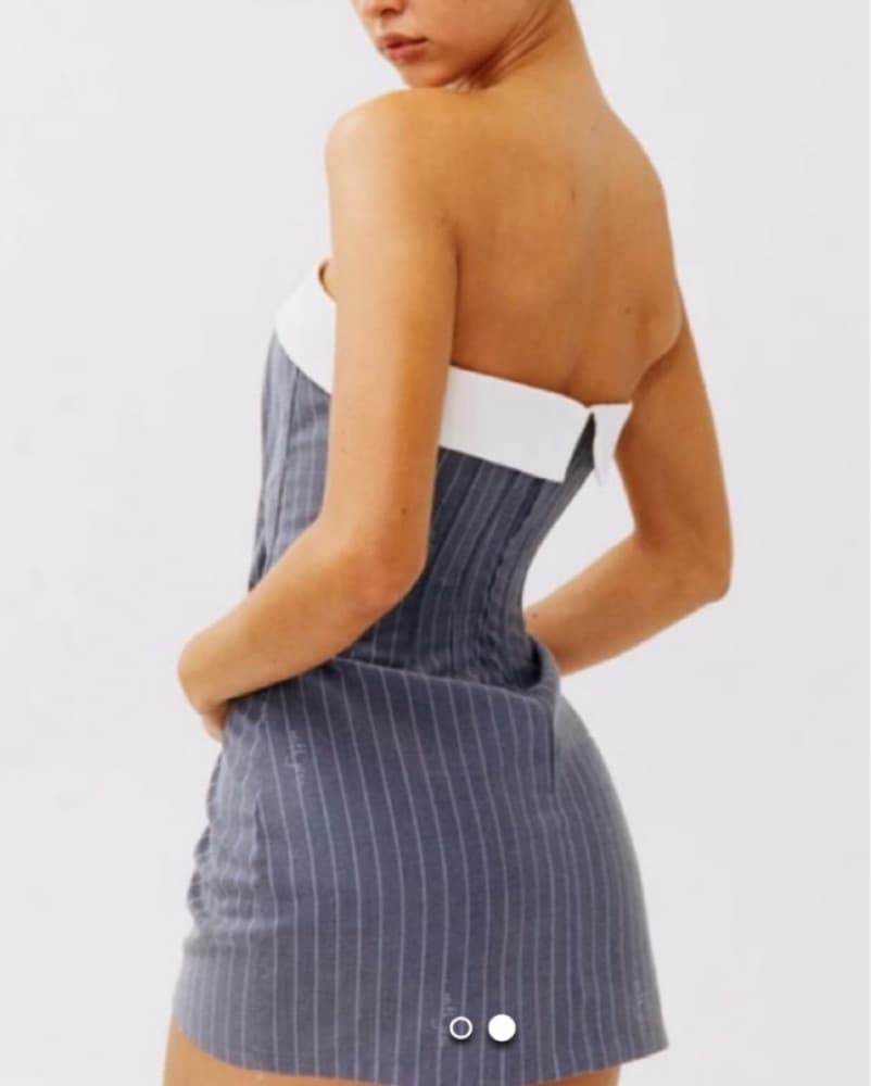 With Jean Chloe Corset Mini Dress - Image 2