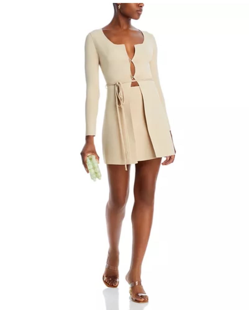 Cult Gaia Dennie Knit Tie Cardigan - Image 4