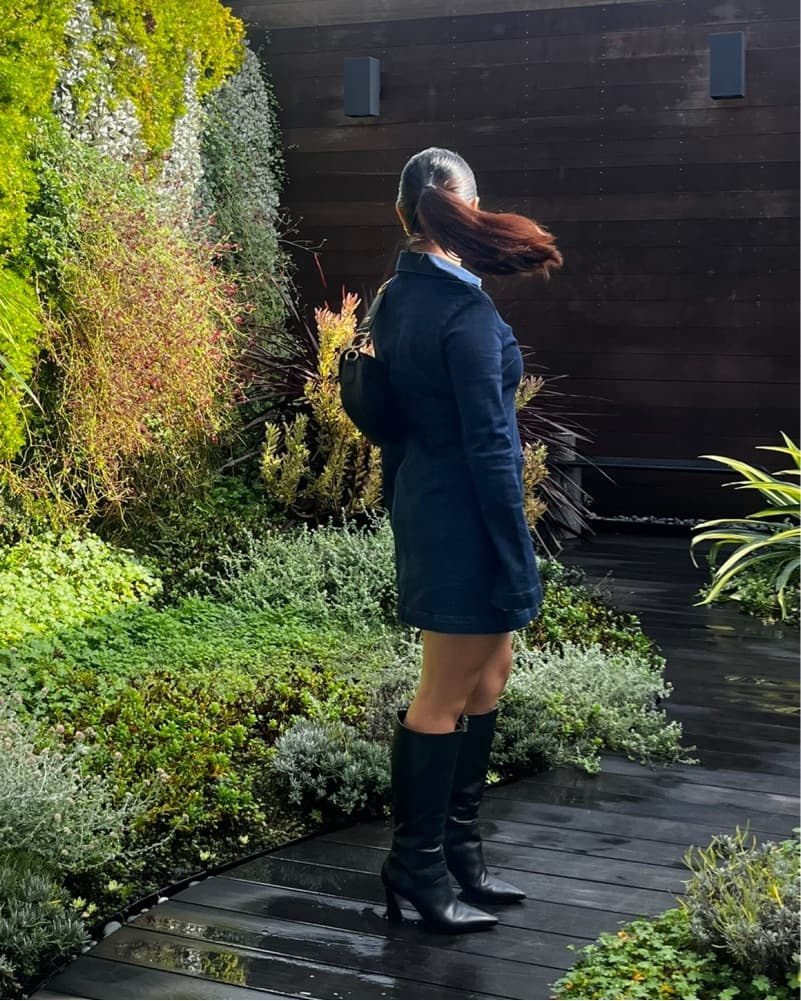 Djerf Aveune Denim Dress - Image 3