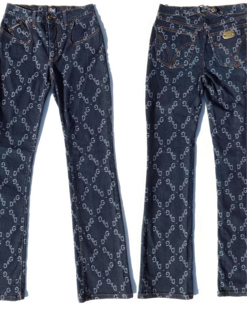 Sleek D&G Denim Jeans - Image 2