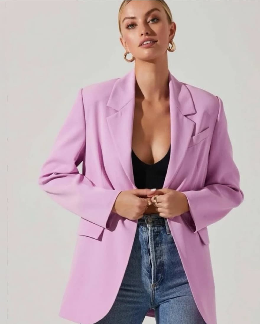 ASTR The Label Laudine Blazer – Pink - Image 2