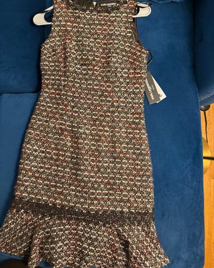 Karl Lagerfeld Tweed Dress - Image 2