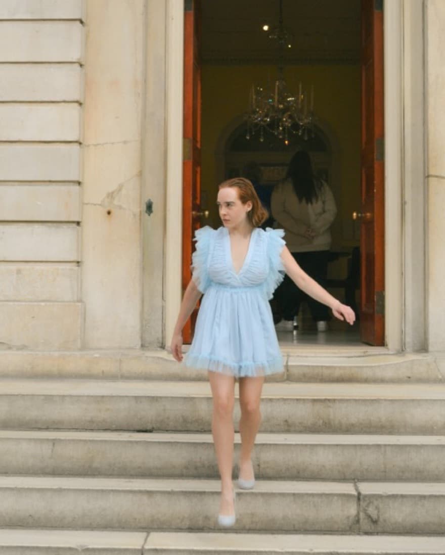 Blue Tulle Dress By TulaRosa - Image 1