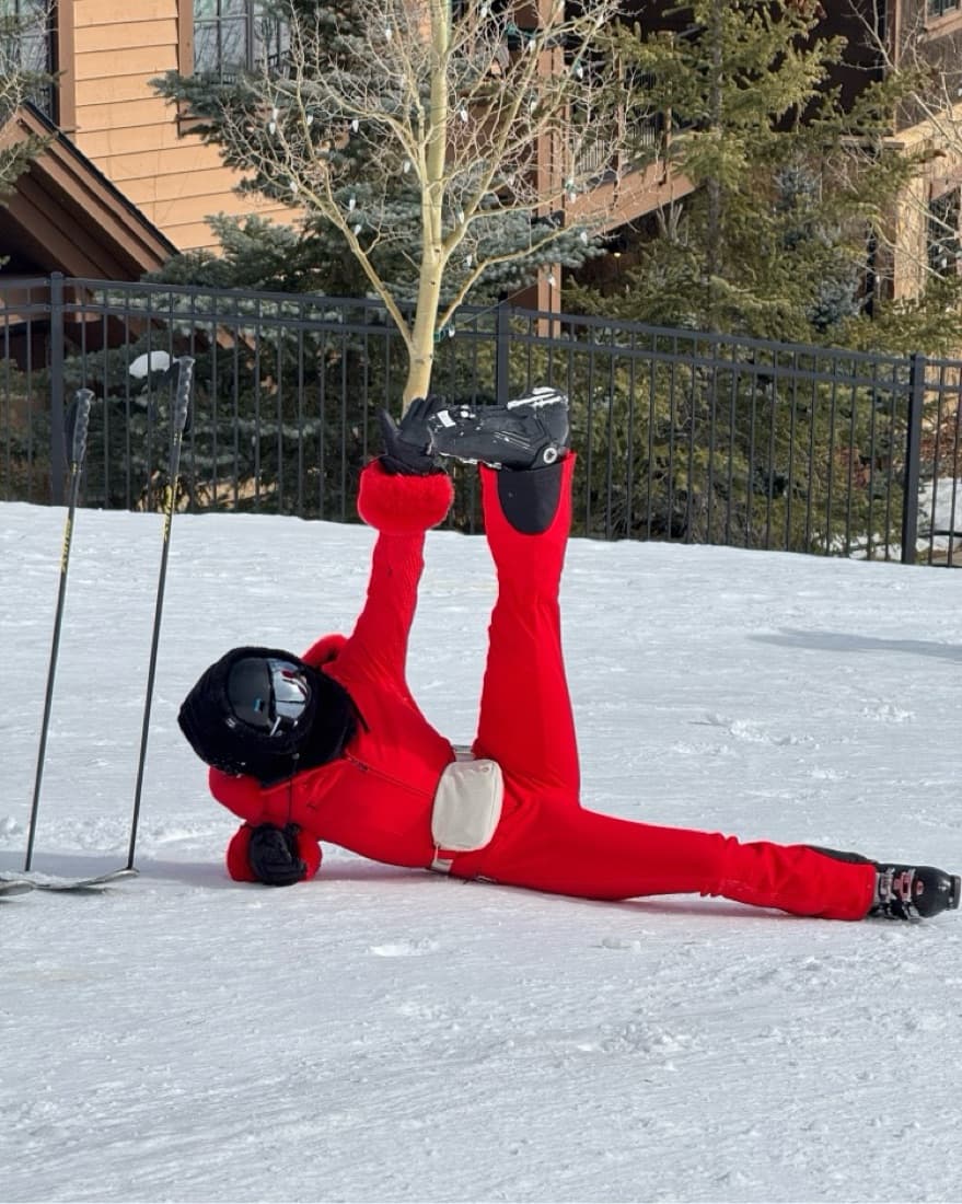 Red Ski Suit - Image 4
