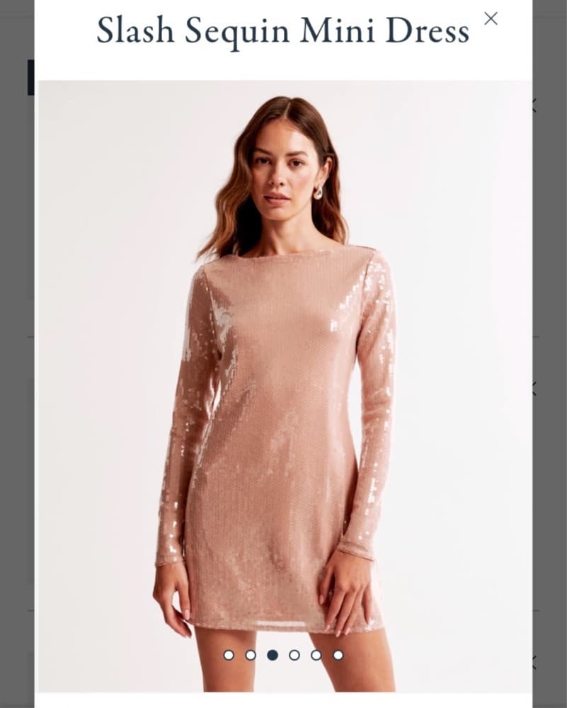 Abercrombie & Fitch Sequin Dress  - Image 1