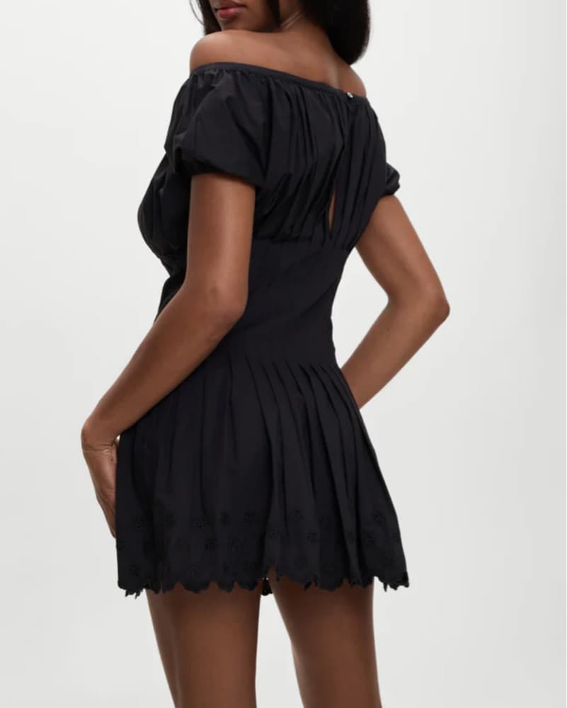 Frankies Sadie Embroidered Mini Dress - Image 2
