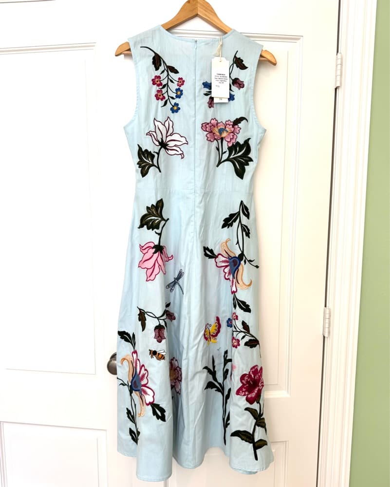 Fanm Mon Gloriosa Embroidered Midi Dress - Image 3