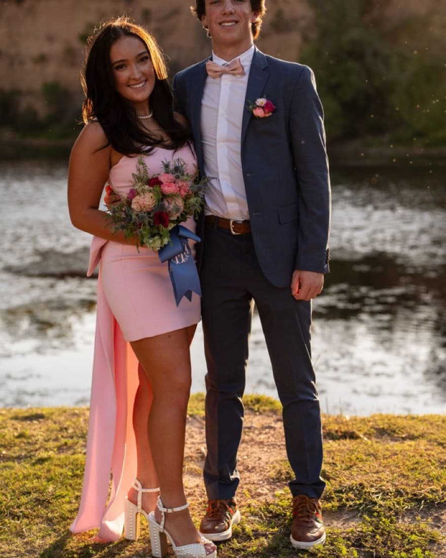Pink homecoming dress - Image 4