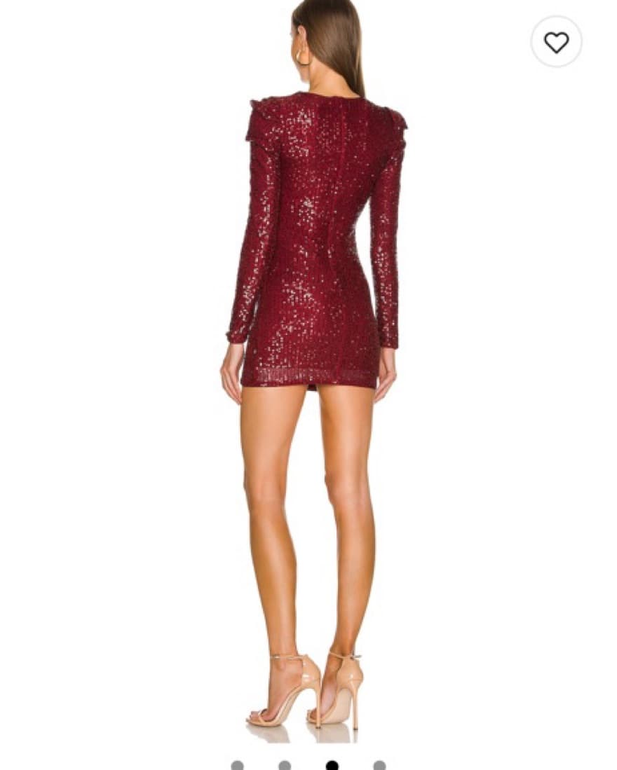 Michael Costello Canal Sequin Mini Dress - Image 3