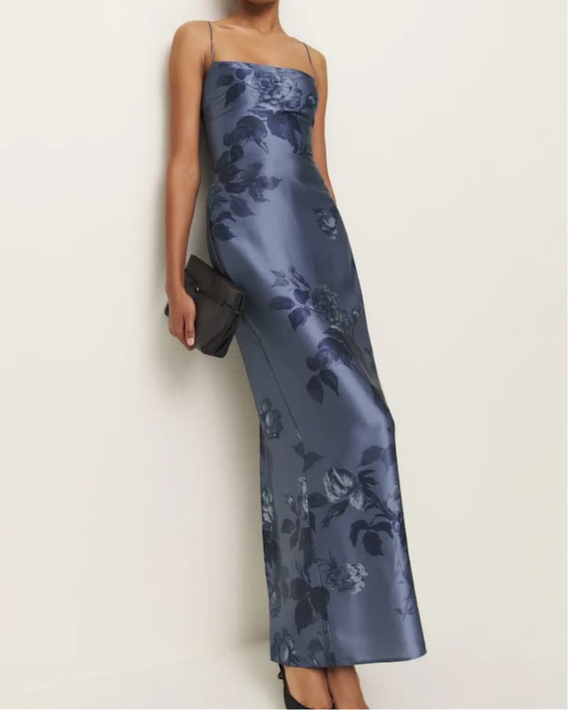 Reformation Frankie Silk Dress - Image 1